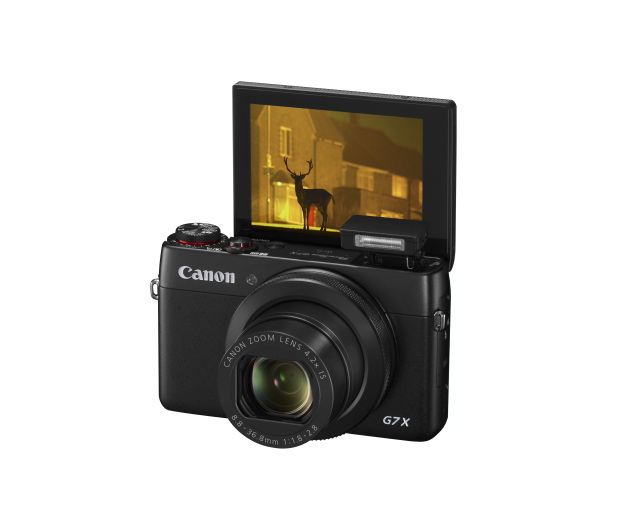 Canon PowerShot G7X czarny - 220193 - zdjęcie 2